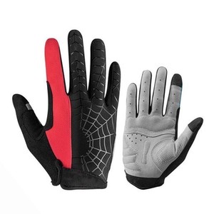 Guantes de Ciclismo de Alta Calidad Personalizables, Guantes de Bicicleta de Montaña MTB DH de Dedo Completo, Acolchado de Gel, Poliéster, Verano, Unisex - Product Image 4