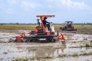 Tractor de orugas de caucho HOGICO HG-80VN 80HP 2WD de alta eficiencia con función 3 en 1, maquinaria agrícola de bajo costo con motor y transmisión por engranajes - ¡Oferta! - Product Image 5