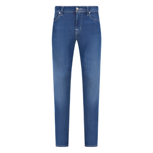 Jean en denim personnalisé de qualité supérieure pour homme, coupe crayon, avec fermeture éclair spéciale, faible MOQ - Product Image 1