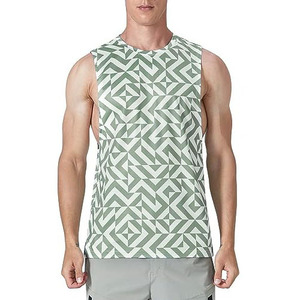Débardeurs décontractés en tricot pour hommes, design personnalisé, sublimation, sans couture, respirants, écologiques, séchage rapide, fitness, sport, 100% - Product Image 1