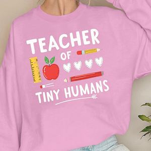 TEACHER OF TINY HUMANS sudaderas de mujer - Product Image 1