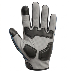 Gants de travail mécaniciens MALUZA INDUSTRIES - Poignets renforcés en polyester, anti-humidité, paume rembourrée antidérapante, gants de sécurité - Product Image 2