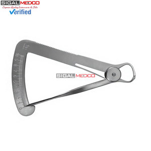 Calibrador de Medición Manual de 4 Pulgadas con Resorte, de Acero Inoxidable Alemán, Instrumento de Precisión para Joyería, Laboratorio y Odontología - Product Image 5