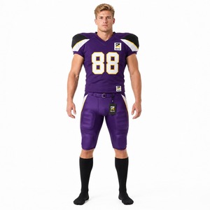 Elegante uniforme de fútbol americano que ofrece comodidad ligera, construcción duradera y máxima libertad para cada movimiento. - Product Image 4