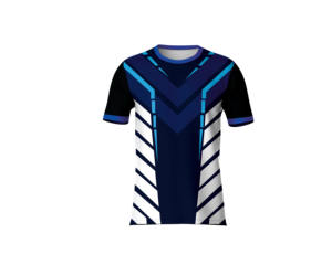 Camiseta Sublimada al por Mayor con Logotipo Personalizado |   Camiseta Deportiva de Manga Corta con Cuello Redondo - Product Image 2