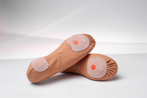 New Arrivals Full Stretch <b>Satin</b> Soft Dance Ballet Shoes <b>Slippers</b> Flats Pumps Cotton Lining Rubber Outsole for Women - Product Image 5