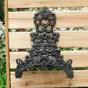 Support mural pour tuyau en fer large permettant un enroulement et un déroulement du tuyau pratiques sans aucun enchevêtrement - Product Image 3