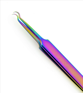 Pince à épiler professionnelle en acier inoxydable à pointe fine pour le traitement de l'acné et l'extraction des points noirs du nez - Product Image 4