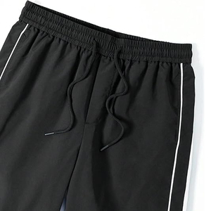 กางเกงวอร์มไนลอนลำลองสำหรับผู้ชายเอวยางยืดขาตรง - Product Image 5