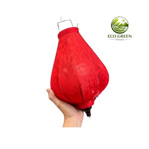 Linternas de Seda de Hoi An de 35 cm, Colores Variados, Lámparas Decorativas de Bambú Personalizadas para Decoración - Product Image 4