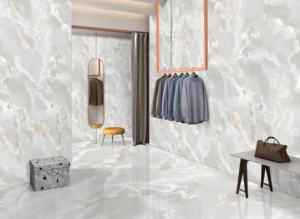 Carreaux de porcelaine brillants de luxe pour l'exportation, 800x1600, 1200x1800, 750x1500 mm, dalles de luxe pour intérieur moderne - Product Image 6