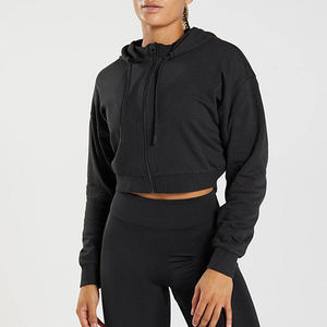 Sudadera de Forro Polar para Mujer, Venta al Por Mayor, con Logotipo y Diseño Personalizados - Product Image 1