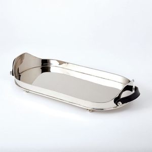 <b>Large</b> Metal Serving Tray With Premium Craftsmanship For Hotel Restaurant And Banquet Service - Product Image 1