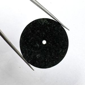 หน้าปัดนาฬิกาพร้อมกลไก NH35 หินอ่อนสีดำธรรมชาติ ขนาด 28.5 มม. หนา 1 มม. ดีไซน์คลาสสิก สวยหรู สำหรับทำนาฬิกา - Product Image 2