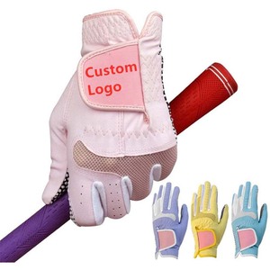 Servicio OEM, Guantes de Golf Unisex de Piel de Cabretta 100% Premium de Alta Calidad con Logotipo Personalizado - Product Image 1