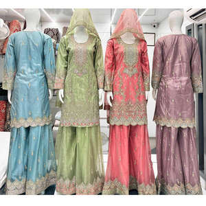 Shalwar Kameez, Vestido Pakistaní Nuevo para Mujeres y Niñas, Bordado Elegante, Venta Caliente, Directo de Surat, India - Product Image 1