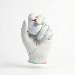 Gant de golf en cuir Cabretta INJAE de qualité supérieure, main gauche, fermeture auto-agrippante, anti-UV, respirant, fentes pour les doigts, adhérence sécurisée, léger - Product Image 4