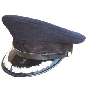Gorra de Visera Vintage de Alta Gama, Gorra con Visera Bordada Personalizada, Gorra Formal de Fieltro de Lana Premium para Coleccionistas, Uso Ceremonial y de Disfraces - Product Image 4