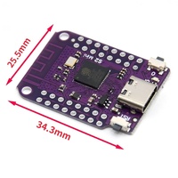 Placa de Desarrollo WiFi FYX Stock ESP32-S2 Mini V1.0.0, 4MB Flash, 2MB PSRAM, Módulo Integrado IoT para Hogar Inteligente