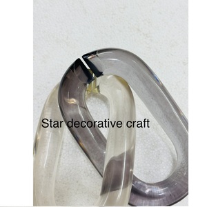 Cadena de Resina Acrílica Transparente de Alta Calidad para Asas de Bolsos, Eslabones de Resina Acrílica sin Espacios para Correas de Bolsos - Product Image 2