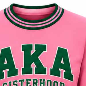 <b>Pink</b> Ladies Ribbed Knit Crew Neck Pullover Sweatshirt Graphic Letter Patch <b>Long</b> <b>Sleeve</b> Casual Varsity Women Fashion <b>Top</b> - Product Image 6