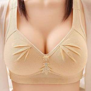 Vente en gros personnalisée de lingerie féminine sexy : Bralette en dentelle florale, soutien-gorge respirant sans armatures, triangle, décolleté en V profond, doux, brassière, ensembles et tenues - Product Image 5