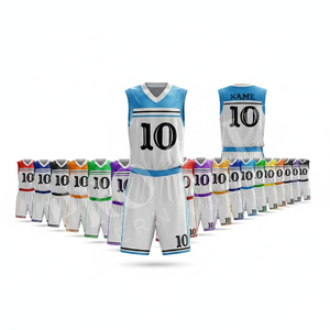 New Arrival Lightweight Soft Polyester Mesh Basketball Team Kit Custom Printed Design OEM ODM Sports Apparel Uniform Men - Product Image 1