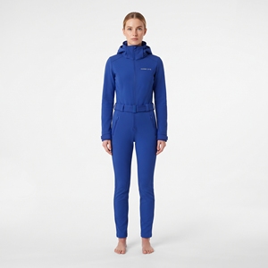 Mono de esquí de una pieza para mujer, impermeable, a prueba de viento, con capucha, cálido, para snowboard, ropa deportiva para exteriores - Product Image 4