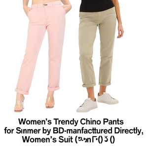 Pantalons chino tendance pour femmes pour l'été par BD-Manufactured Directly - Product Image 3