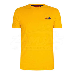 T-shirt en coton uni sur mesure, style unique pour homme, impression de logo personnalisée, vêtements d'été pour homme, t-shirts unis - Product Image 5