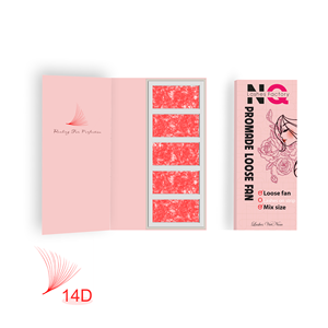 Extensiones de Pestañas de Pelo Sintético Natural Largo con Curvatura CC, Calidad Premium - Product Image 1