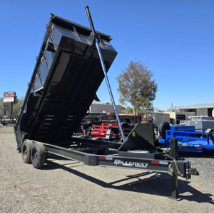 Remolque Volquete Hillcrest 7x16 2026 Nuevo, con Elevación Telescópica y Laterales de 40″, Capacidad de 17.6K, en Venta - Product Image 1