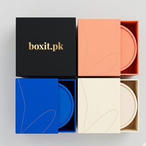 Custom Luxury Rigid Cardboard Candle Gift Box with Magnetic Closure & <b>Sponge</b> Insert Recyclable Bespoke Packaging - Product Image 1