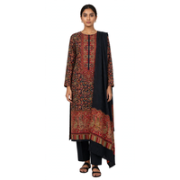 Costumes en pashmina Jacquard Jamawar pour femmes, traditionnels, 3 pièces, tissu tissé, motif personnalisé, taille sur mesure, fabrication haut de gamme OEM ODM en gros