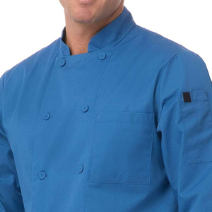 Veste de Chef en Twill à Double Boutonnage au Design Simple pour Hommes – Qualité Supérieure, Tenue de Cuisine Tendance, Uniforme de Chef Élégant - Product Image 5