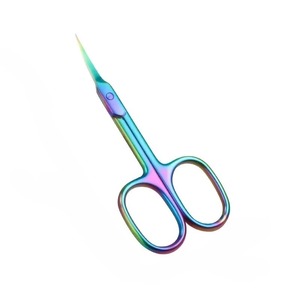 Ciseaux à cuticules professionnels en acier inoxydable et ciseaux de beauté, coupe-cuticules, coupe-ongles, lame incurvée pointue - Product Image 2