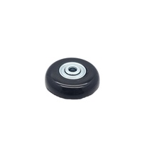 Pas cher 40mm pu bagages roue pivotante