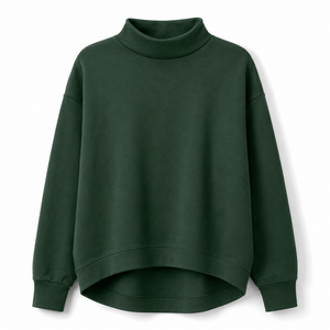 Sudadera con Capucha para Mujer, Diseño Nuevo, Estilo Oversize, Invierno, Lavado Ácido, Forro Polar de Poliéster/Algodón, Estilo Urbano Vintage, Casual - Product Image 4
