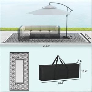 Tappeto da Esterno Reversibile per Comfort e Durabilità Premium - Product Image 3