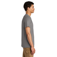 NIKDAS ENTERPRISES Unisex T-shirt 100% katoen, bulk opdruk, grijs, korte mouwen, O-hals, katoenen jersey, 180g, ademend