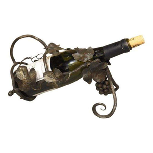 Support élégant en métal pour bouteilles de vin, pour les amateurs de vin, forme et taille personnalisées, idéal pour la présentation de collections de vins de qualité supérieure - Product Image 5