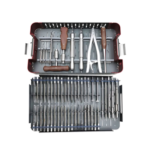 Juego de 56 piezas de instrumentos quirúrgicos ortopédicos con envío gratis, kit extractor manual, herramientas médicas reutilizables para quirófano - Product Image 4