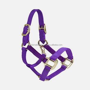High Grade Equestrian Equipment Horse Halter Wholesale Customized Nylon Equestrian Horse Racing Halter and accessories - Product Image 5