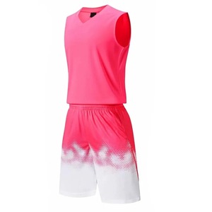ชุดบาสเก็ตบอลแบบแห้งเร็วสั่งทำพิเศษสำหรับผู้ชาย ออกแบบลายพิมพ์แบบ Sublimation ได้ตามต้องการ - Product Image 2