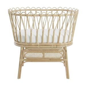 Kids Furniture Nursery Room High Quality Rattan Baby Bassinet Wholesale Factory Price Hot Sale Cheap Eco Friendly Crib - Product Image 1