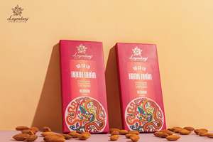 OEM ODM Chocolate Negro Saludable con Almendras 80G, Chocolate Halal al por Mayor en Caja de Empaque Personalizada - Product Image 3