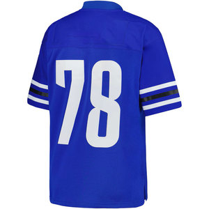 High Quality American Football Jersey V Neck Short Sleeve 100 Polyester <b>Mesh</b> Breathable Team Numbers Print Men's Sport <b>Shirt</b> - Product Image 2