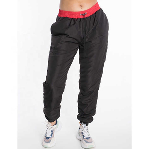 Women's <b>White</b>/Black Solid Casual Hooded Short Sports Wear <b>2</b>-<b>Piece</b> <b>Set</b> Full-Length Regular Fit 100% Nylon Eco-Friendly Quick-Dry - Product Image 5