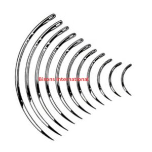 Agujas de Sutura Quirúrgica Médica al por Mayor BISONS, Agujas de Sutura de Acero Inoxidable Reutilizables y Autoclavables para Hospital - Product Image 2