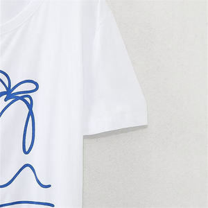 T-shirts pour femmes, t-shirts décontractés pour femmes, t-shirts surdimensionnés pour femmes, respirants, 100% coton - Product Image 6